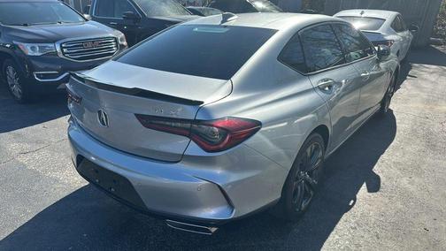 Lunar Silver Metallic 2023 Acura TLX A-Spec