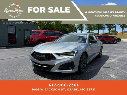 Lunar Silver Metallic 2023 Acura TLX A-Spec