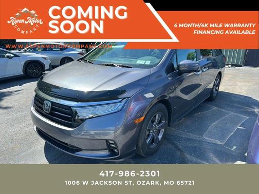 Gray 2022 Honda Odyssey EX