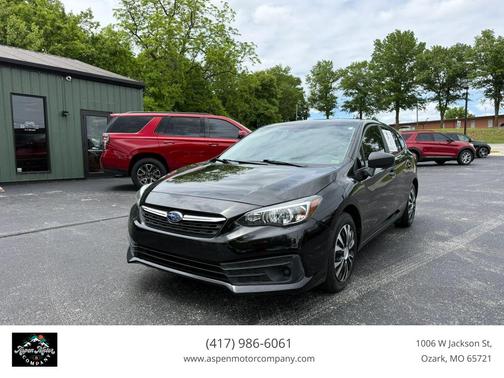 Crystal Black Silica 2020 Subaru Impreza 5-Door