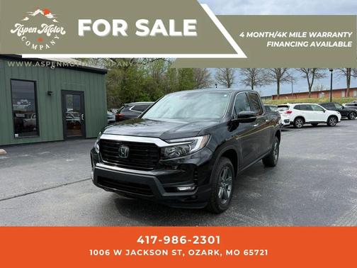 Crystal Black Pearl 2023 Honda Ridgeline RTL-E