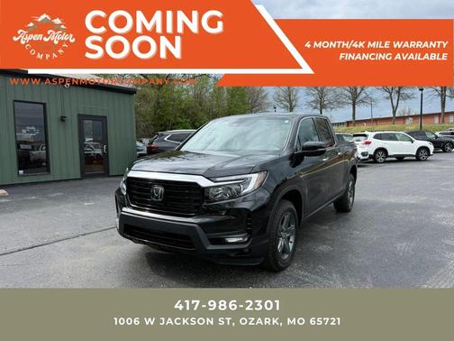 Crystal Black Pearl 2023 Honda Ridgeline RTL-E
