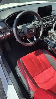 Platinum White Pearl 2025 Acura Integra A-SPEC Technology