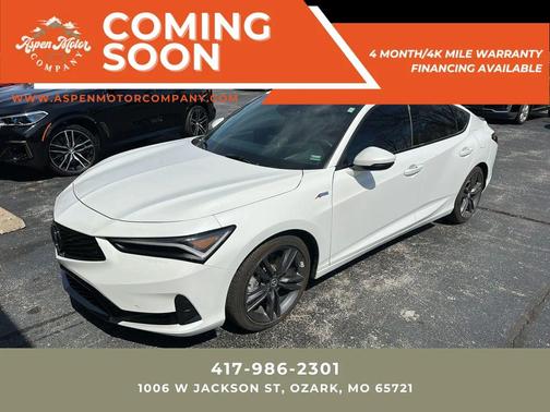 Platinum White Pearl 2025 Acura Integra A-SPEC Technology