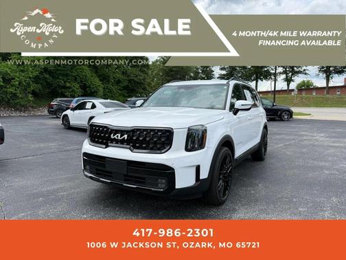 Glacial White Pearl 2024 Kia Telluride SX X-Line