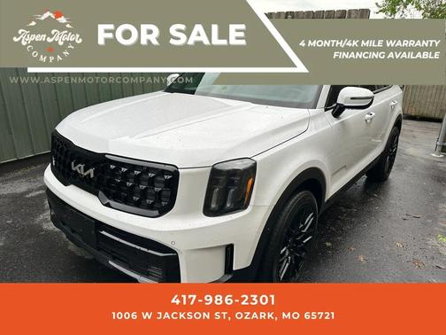 Glacial White Pearl 2024 Kia Telluride SX X-Line
