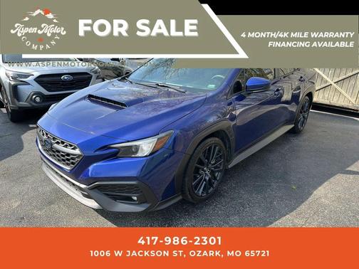 Blue 2024 Subaru WRX Premium