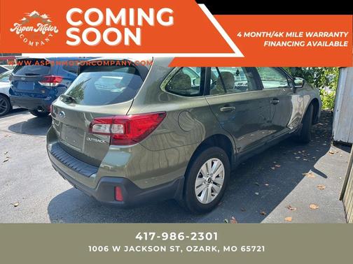 Wilderness Green Metallic 2018 Subaru Outback 2.5i