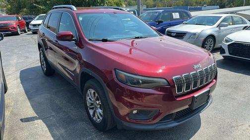 Velvet Red Pearlcoat 2019 Jeep Cherokee Latitude Plus
