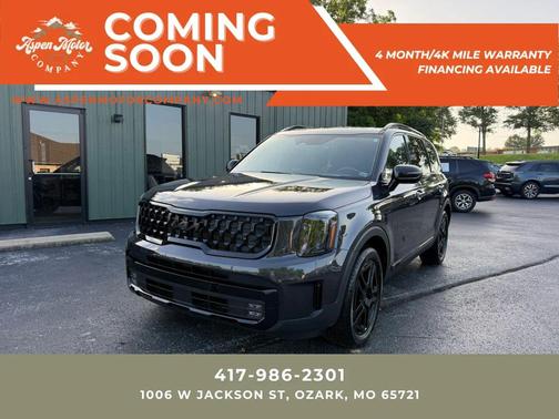 Gray 2025 Kia Telluride SX Prestige X-Line
