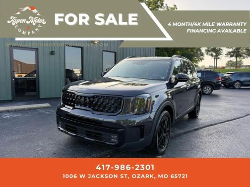 Gray 2025 Kia Telluride SX Prestige X-Line