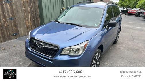 Quartz Blue Pearl 2017 Subaru Forester 2.5i
