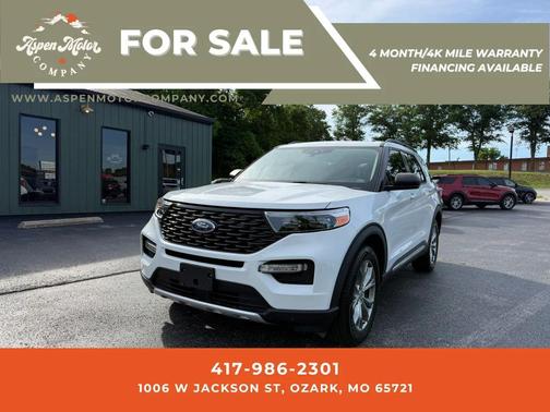 Oxford White 2020 Ford Explorer XLT