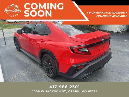 Ignition Red 2023 Subaru WRX Premium