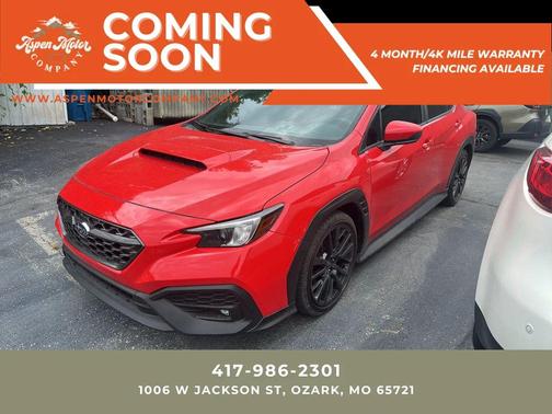 Ignition Red 2023 Subaru WRX Premium