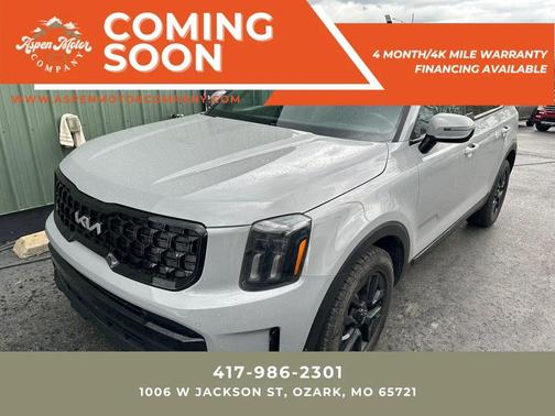 Gray 2024 Kia Telluride SX X-Pro Sport Utility 4D