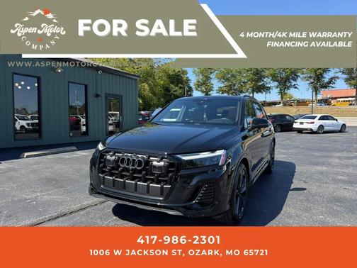 Mythos Black Metallic 2026 Audi Q7 55 Premium Plus