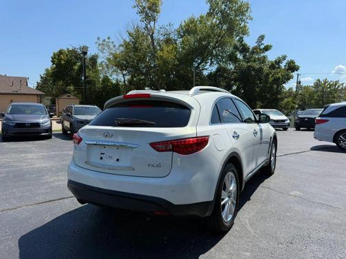 Moonlight White 2012 INFINITI FX35 Base