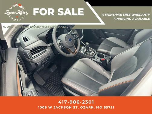 Crystal White Pearl 2025 Subaru Forester Sport