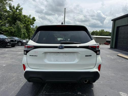 White 2025 Subaru Forester Hybrid Touring