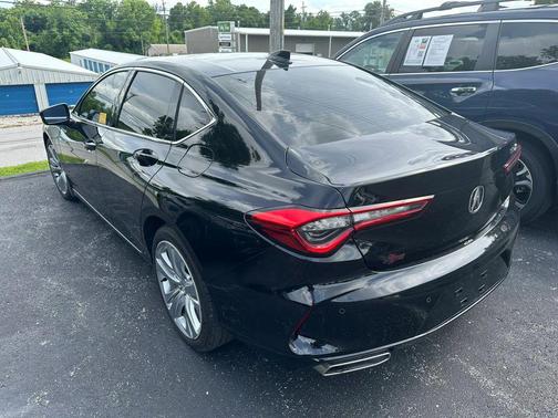 Black 2021 Acura TLX Technology