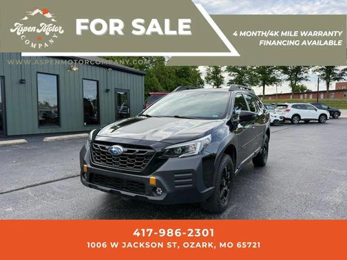 Crystal Black Silica 2023 Subaru Outback Wilderness