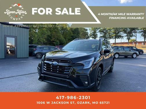 Crystal Black Silica 2025 Subaru Ascent Onyx Edition 7-Passenger