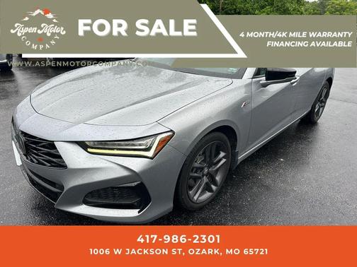 Lunar Silver Metallic 2024 Acura TLX A-Spec