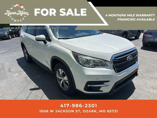 Crystal White Pearl 2020 Subaru Ascent Premium 7-Passenger