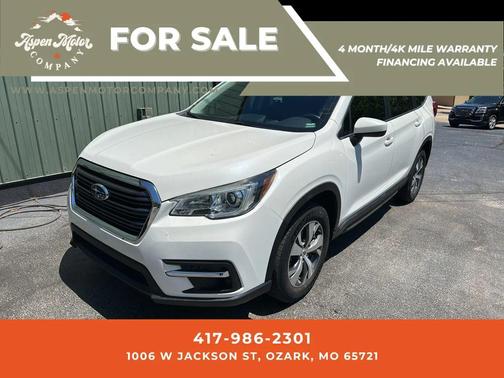 Crystal White Pearl 2020 Subaru Ascent Premium 7-Passenger