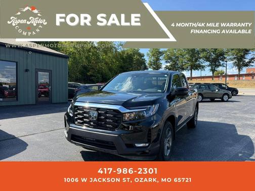 Crystal Black Pearl 2023 Honda Ridgeline RTL