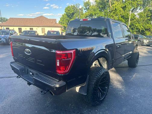 Antimatter Blue Metallic 2022 Ford F-150 Tremor