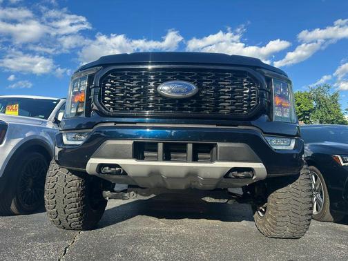 Antimatter Blue Metallic 2022 Ford F-150 Tremor