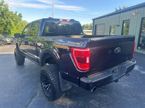 Antimatter Blue Metallic 2022 Ford F-150 Tremor