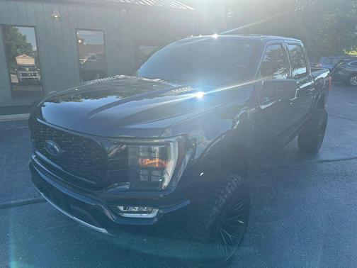Antimatter Blue Metallic 2022 Ford F-150 Tremor