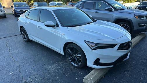 Platinum White Pearl 2025 Acura Integra A-SPEC