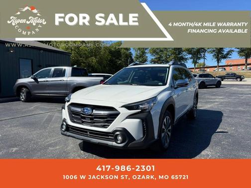 Crystal White Pearl 2025 Subaru Outback Touring