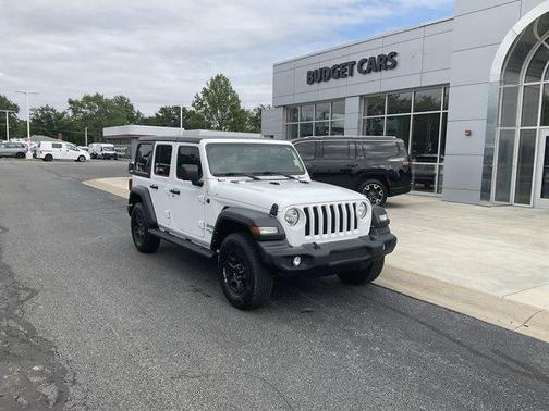 Bright White Clearcoat 2021 Jeep Wrangler Unlimited Sport