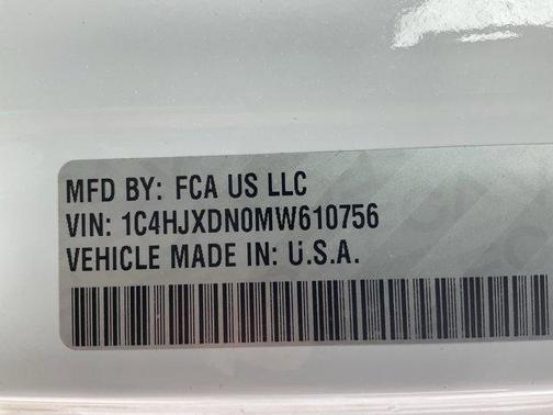 Bright White Clearcoat 2021 Jeep Wrangler Unlimited Sport