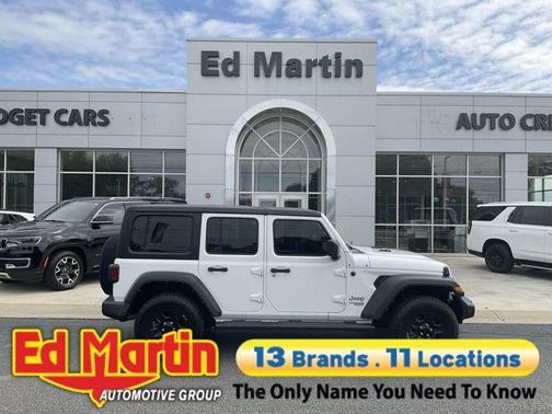 Bright White Clearcoat 2021 Jeep Wrangler Unlimited Sport