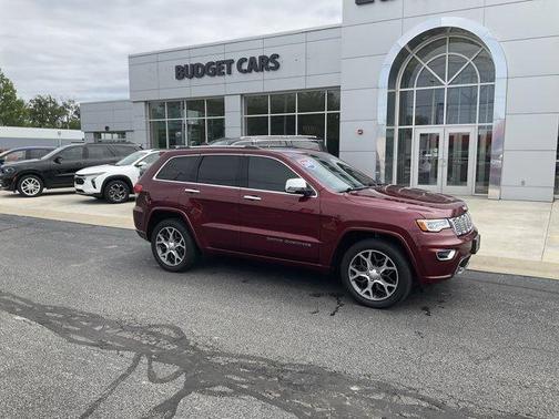 Velvet Red Pearlcoat 2019 Jeep Grand Cherokee Overland