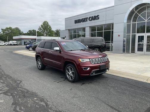 Velvet Red Pearlcoat 2019 Jeep Grand Cherokee Overland