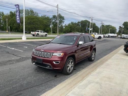 Velvet Red Pearlcoat 2019 Jeep Grand Cherokee Overland
