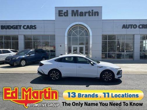 White 2025 Hyundai SONATA SEL