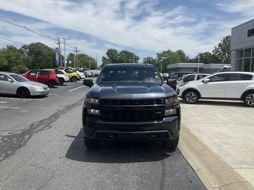 Shadow Gray Metallic 2021 Chevrolet Silverado 1500 Custom Trail Boss