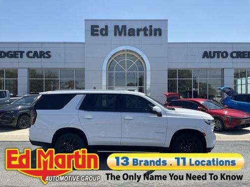 Summit White 2023 Chevrolet Tahoe LT