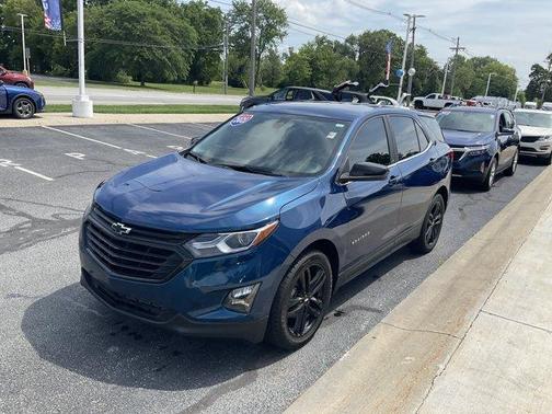 Pacific Blue Metallic 2021 Chevrolet Equinox 1LT
