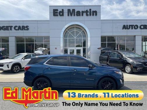 Pacific Blue Metallic 2021 Chevrolet Equinox 1LT