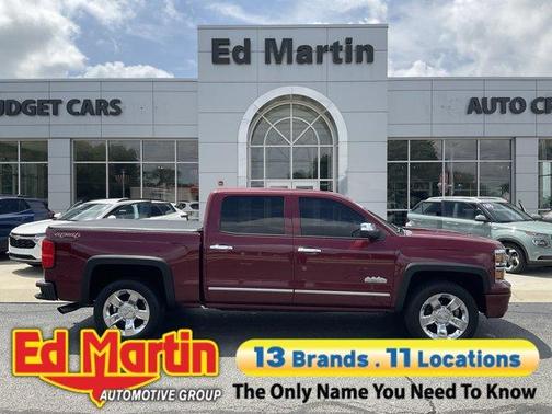 Deep Ruby Metallic 2014 Chevrolet Silverado 1500 High Country