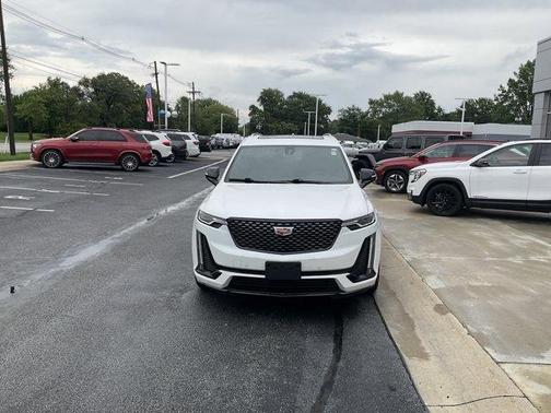 Crystal White Tri-Coat 2024 Cadillac XT6 Luxury AWD